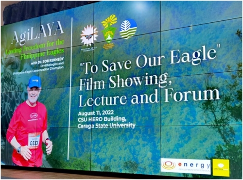CSUwith Philippine Eagle Foundation and DENR-Caragahosted AgiLAYA Campaign