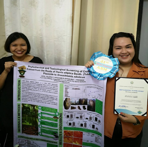 Biology Faculty Wins Best Poster Award in NAST 2019
