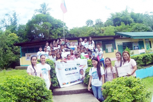 CSU-CEAS Gives School Supplies to Dalao-an Elementary School Students