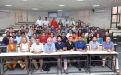Participants from Laos, Iran, Indonesia, Myanmar, Philippines, and India with the speakers from Europe and India (first row).