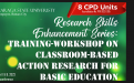 CEd draws participants for Classroom-Based Action Research (CBAR)  training-workshop   