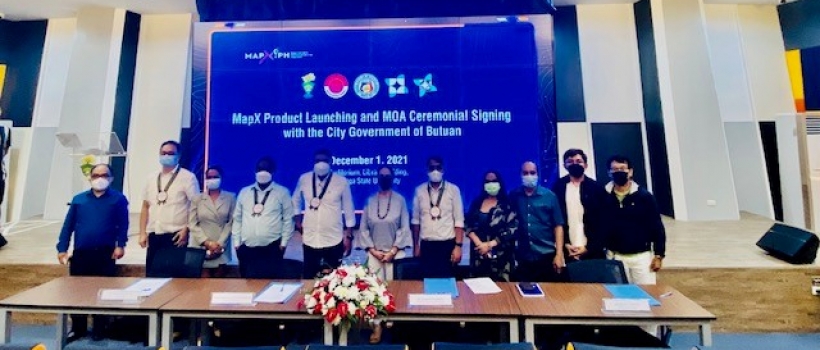 CSU-DOST –PCIEERD with Butuan City Government launch MapX