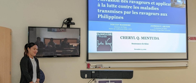 CSU has new PhD graduate from UPJV Amiens France