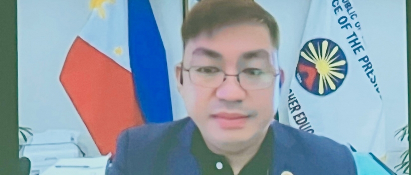 CHED Commissioner Libre Spurs for Excellent Centralized Branding Image