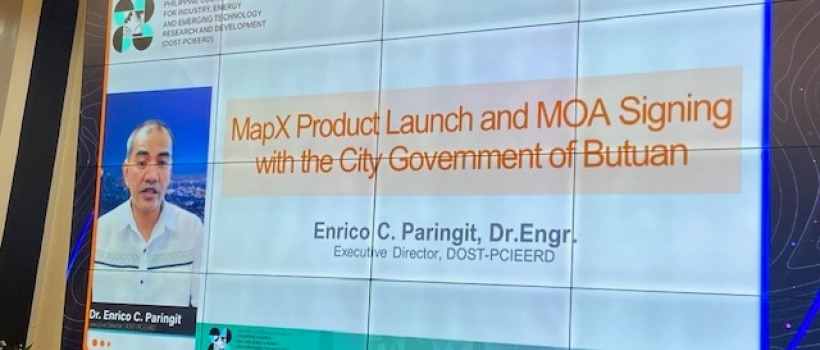 CSU-DOST –PCIEERD with Butuan City Government launch MapX