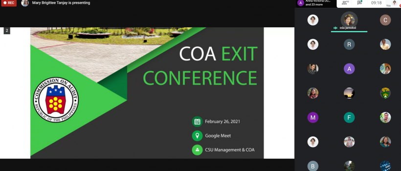 CSU and COA Ends FY 2020 with a Resounding Virtual Exit Conference