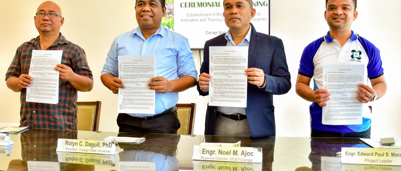 CSU MOA signing with DOST-FPRDI