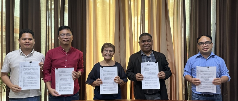 CSU and LGU-Mainit sign MOA for MapX Project