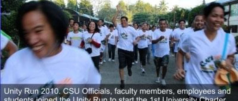 Unity Run marks the start of the 1st CSU Charter Week Celebration