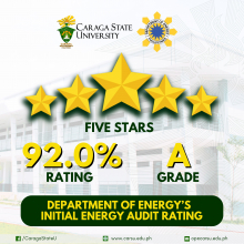 CSU earns five-star rating from DOE for electricity and fuel conservation