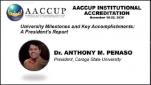 CSU Braces AACCUP’s Institutional Accreditation
