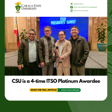 CSU obtains its 4th ITSO Platinum Award