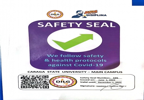 CSU Secures Safety Seal from DILG