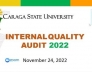 QuAMS ushers ISO 9001 Internal Quality Audit for the 1st Semester