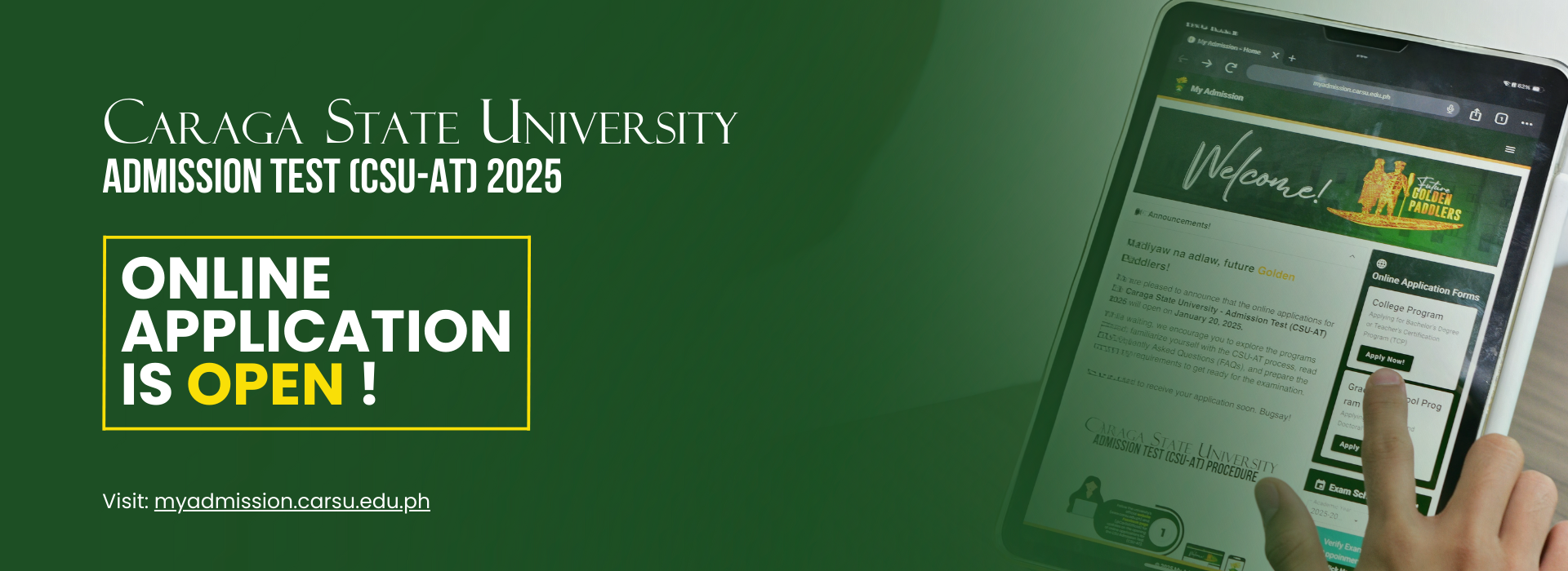 CSU AT Online Application