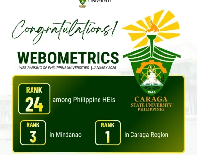 CSU Webometrics Ranking January 2026